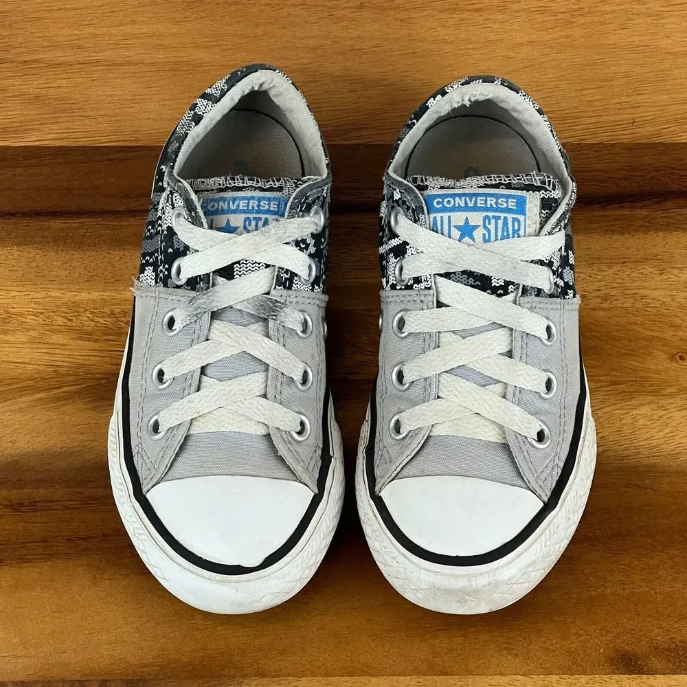 Little Kids Converse‎ Madison Gray Casual Sneakers Shoes Size 11 C GUC